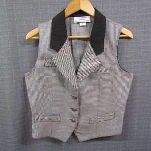 Vintage Houndstooth Vest